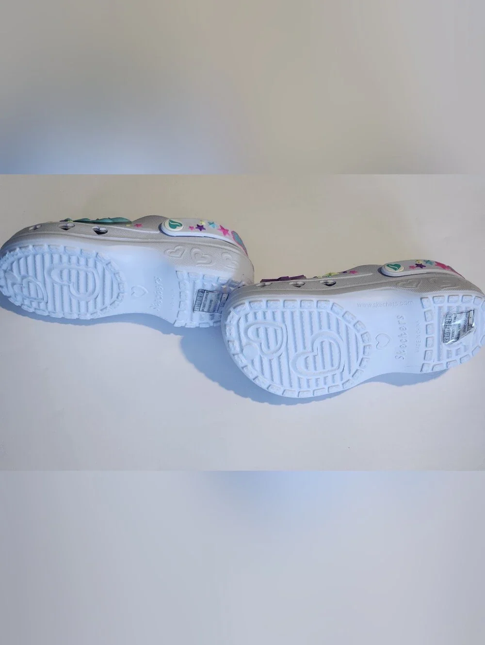 Skechers Foamies Wing Star Light Up Shoes NWT